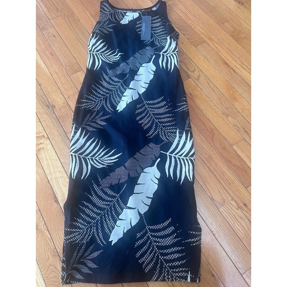 NWT Innocence Class 40 Brazil Bodycon Knot Printed MIDI Dress